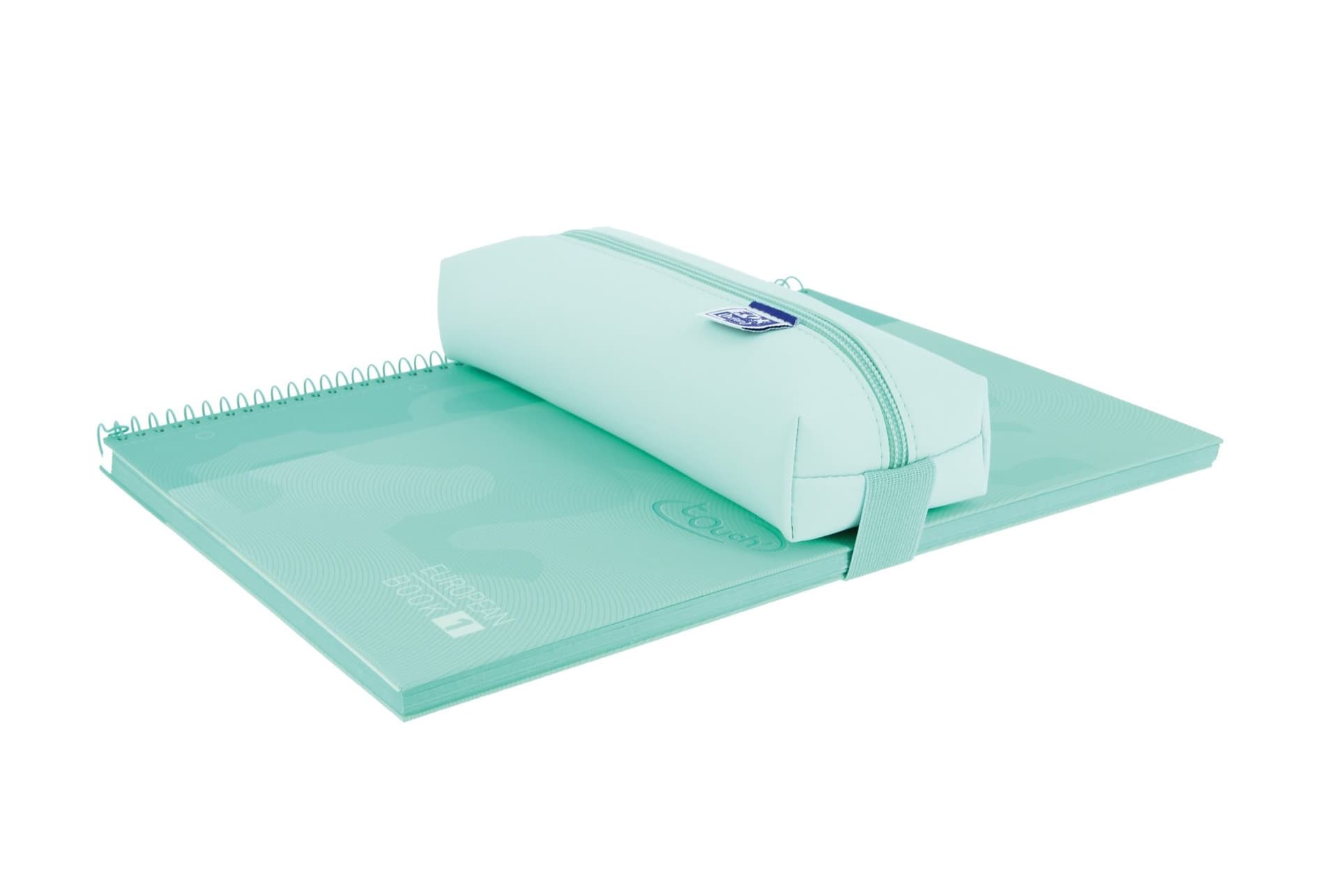 Pennenetui Oxford Live & Go pastel blauw 2