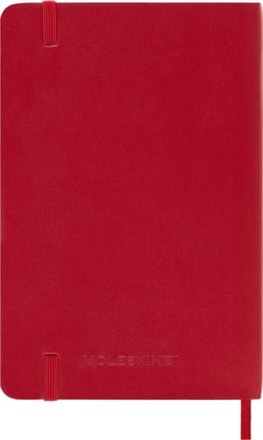Agenda 2027 Moleskine 12M Planner Weekly 7dagen/1pagina pocket sc scarlet red 7