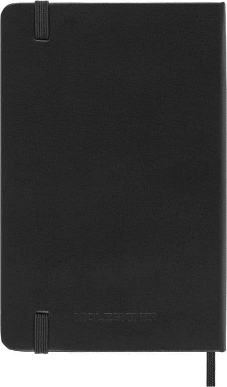 Agenda 2027 Moleskine 18M Planner Weekly 7dagen/1pagina pocket hc black 7