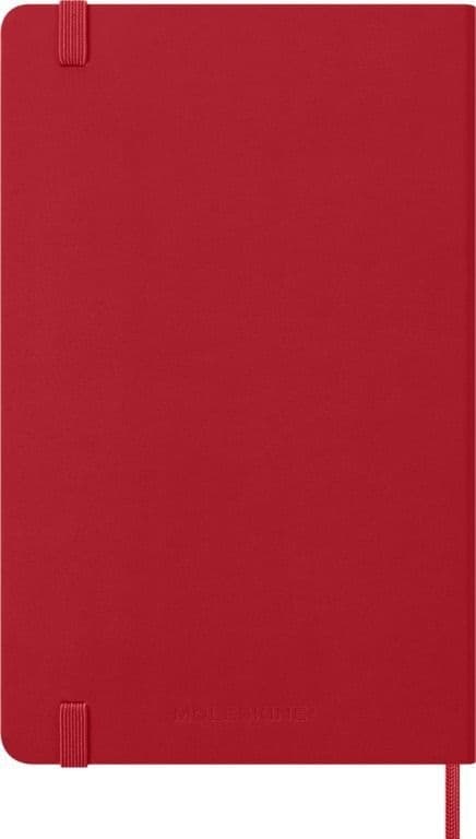 Agenda 2027 Moleskine 12M Planner Weekly 7dagen/1pagina large hc scarlet red 7