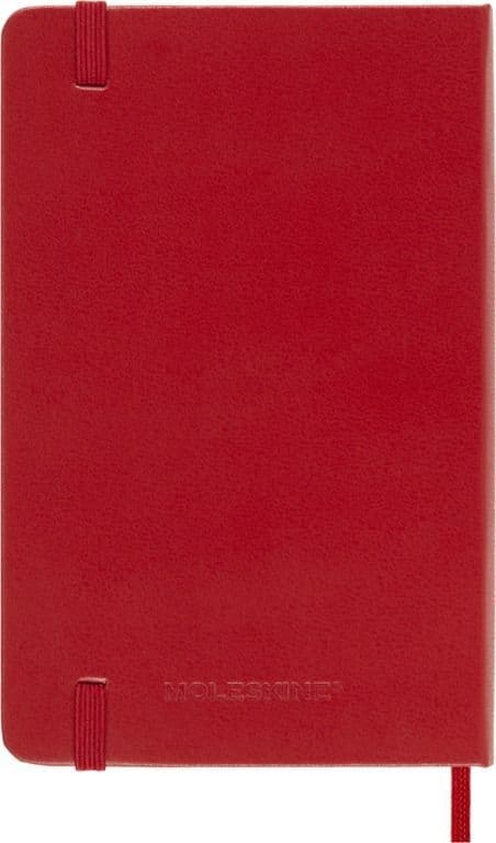 Agenda 2027 Moleskine 12M Planner Weekly 7dagen/1pagina pocket hc scarlet red 7