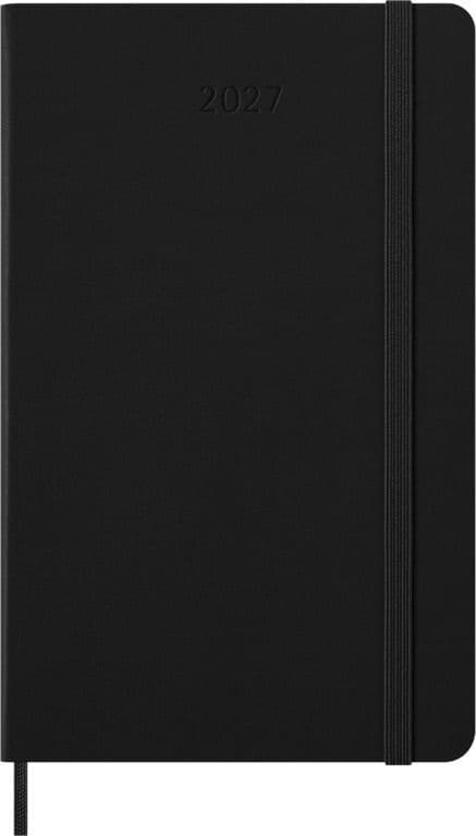 Agenda 2027 Moleskine 12M Planner Weekly 7dagen/2pagina's large hc black 2