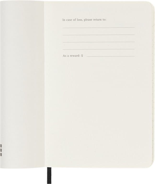 Agenda 2027 Moleskine 18M Planner Weekly 7dagen/1pagina pocket sc black 5