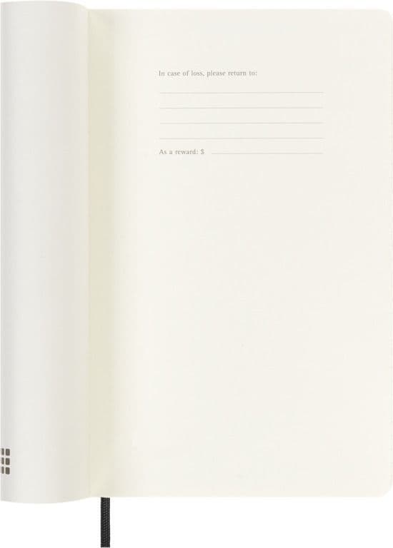 Agenda 2027 Moleskine 18M Planner Weekly 7dagen/1pagina large sc black 5