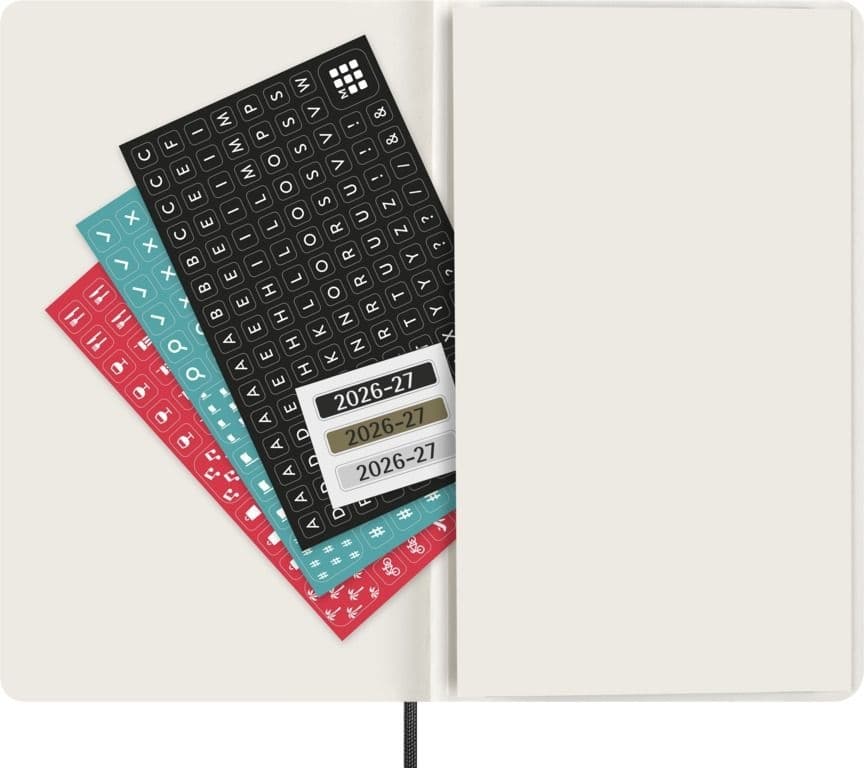 Agenda 2027 Moleskine 18M Planner Weekly 7dagen/1pagina large sc black 6