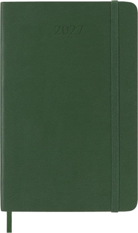 Agenda 2027 Moleskine 12M Planner Weekly 7dagen/1pagina pocket sc myrtle green 2