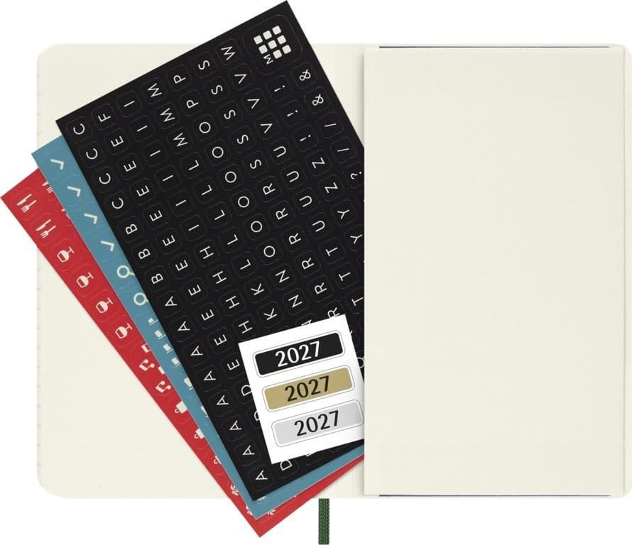 Agenda 2027 Moleskine 12M Planner Weekly 7dagen/1pagina pocket sc myrtle green 6