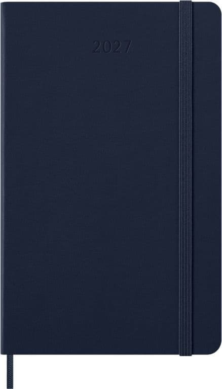 Agenda 2027 Moleskine 12M Planner Weekly 7dagen/1pagina large hc sapphire blue 2