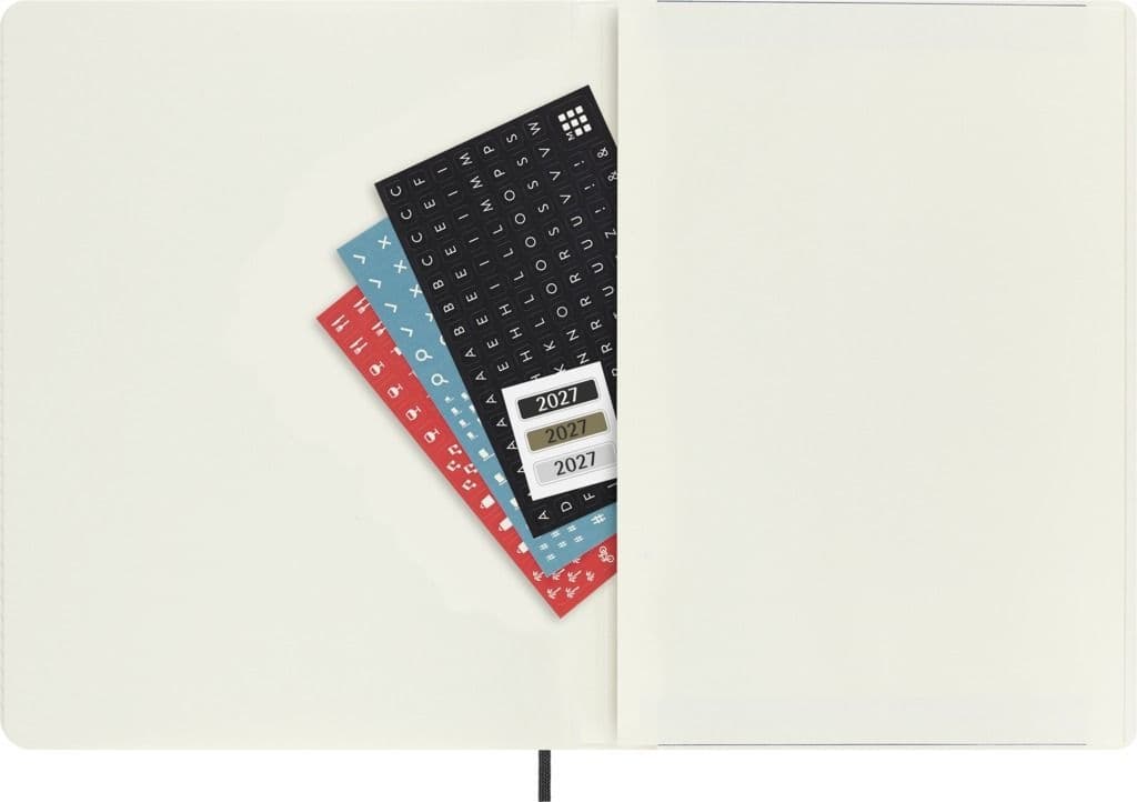Agenda 2027 Moleskine 18M Planner Weekly 7dagen/1pagina xl sc black 6