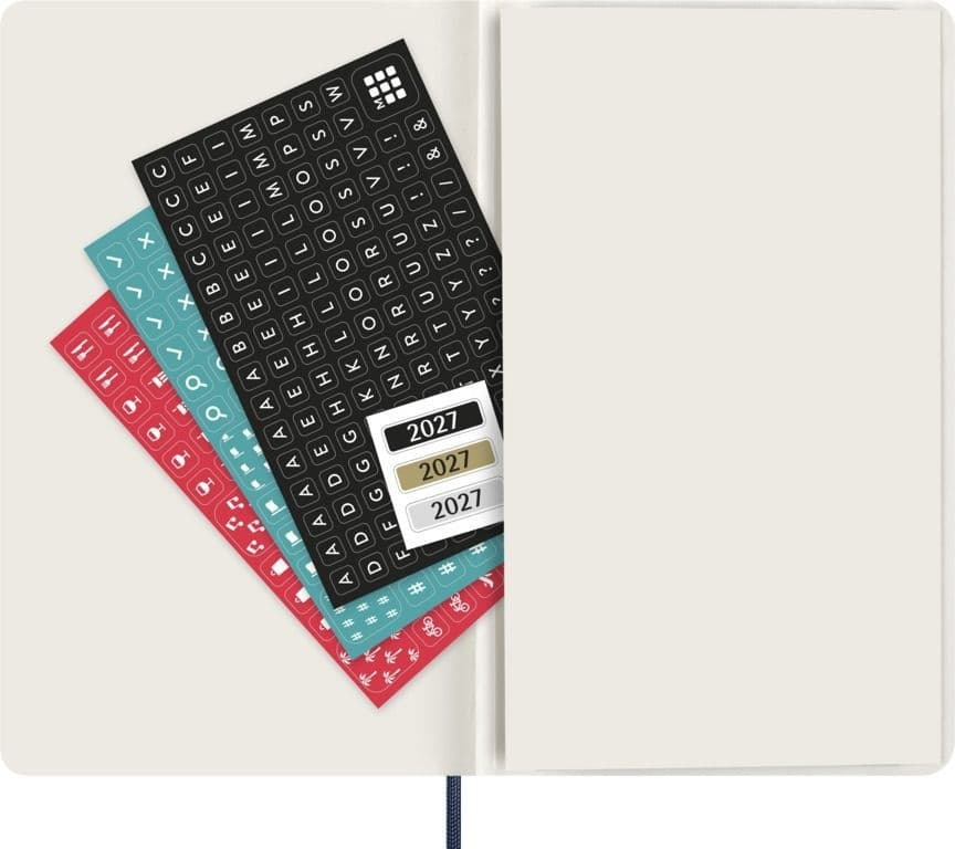 Agenda 2027 Moleskine 12M Planner Weekly 7dagen/1pagina large sc sapphire blue 6