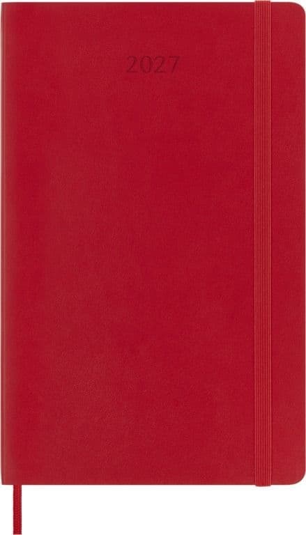 Agenda 2027 Moleskine 12M Planner Weekly 7dagen/1pagina large sc scarlet red 2