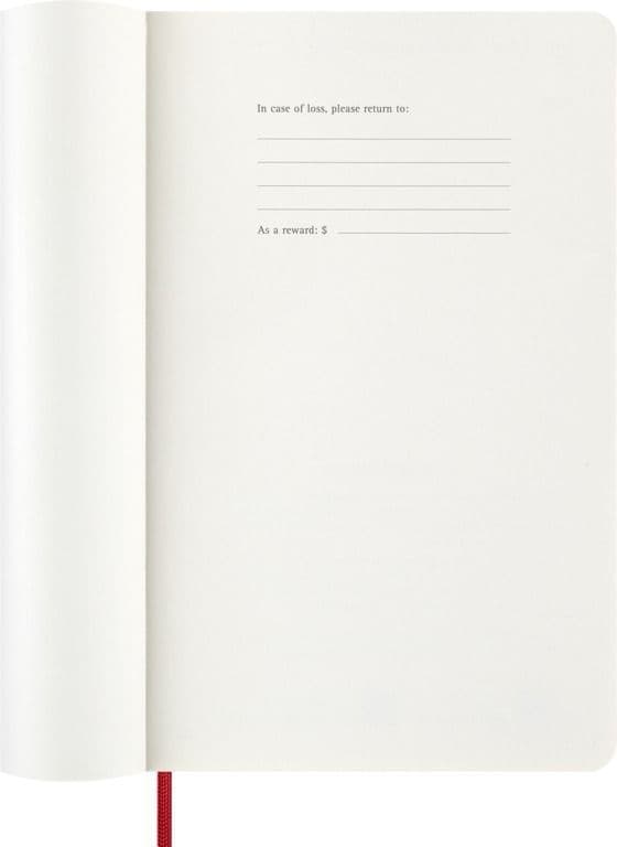 Agenda 2027 Moleskine 12M Planner Weekly 7dagen/1pagina large sc scarlet red 5