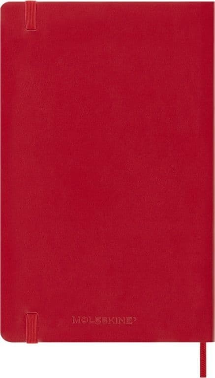 Agenda 2027 Moleskine 12M Planner Weekly 7dagen/1pagina large sc scarlet red 7