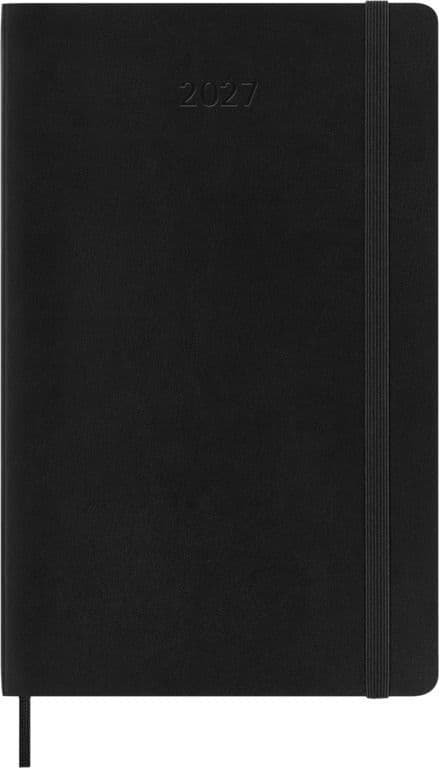 Agenda 2027 Moleskine 12M Planner Weekly 7dagen/1pagina large sc black 2