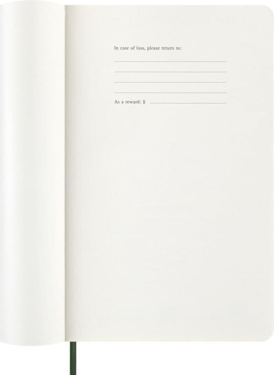 Agenda 2027 Moleskine 12M Planner Weekly 7dagen/1pagina large sc myrtle green 5