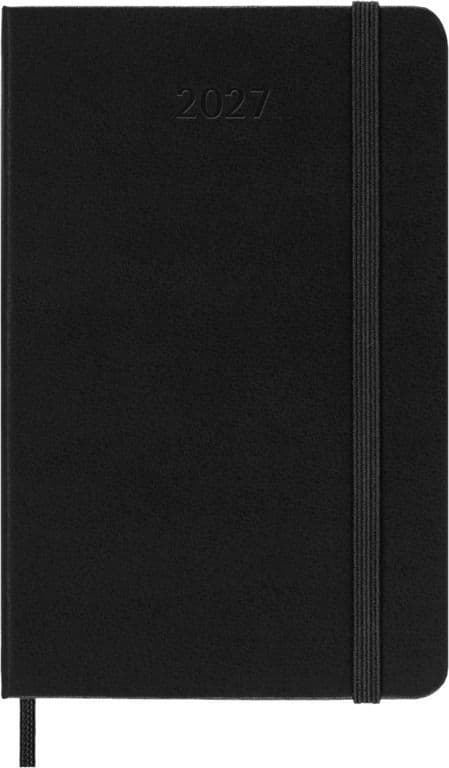 Agenda 2027 Moleskine 12M Planner Weekly 7dagen/2pagina's pocket hc black 2