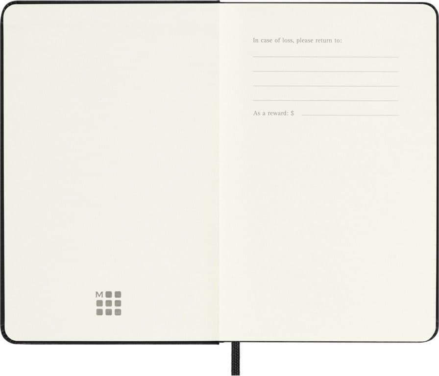 Agenda 2027 Moleskine 12M Planner Weekly 7dagen/2pagina's pocket hc black 5