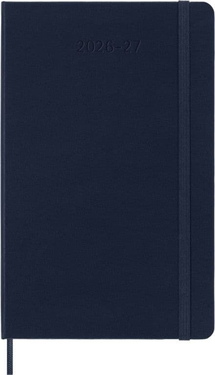 Agenda 2027 Moleskine 18M Planner Weekly 7dagen/1pagina large hc sapphire blue 2
