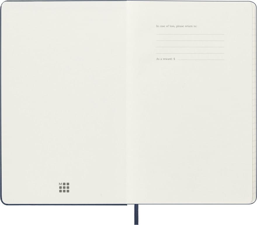 Agenda 2027 Moleskine 18M Planner Weekly 7dagen/1pagina large hc sapphire blue 5