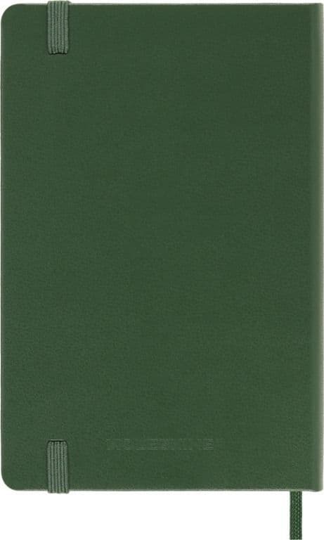 Agenda 2027 Moleskine 12M Planner Weekly 7dagen/1pagina pocket hc myrtle green 7