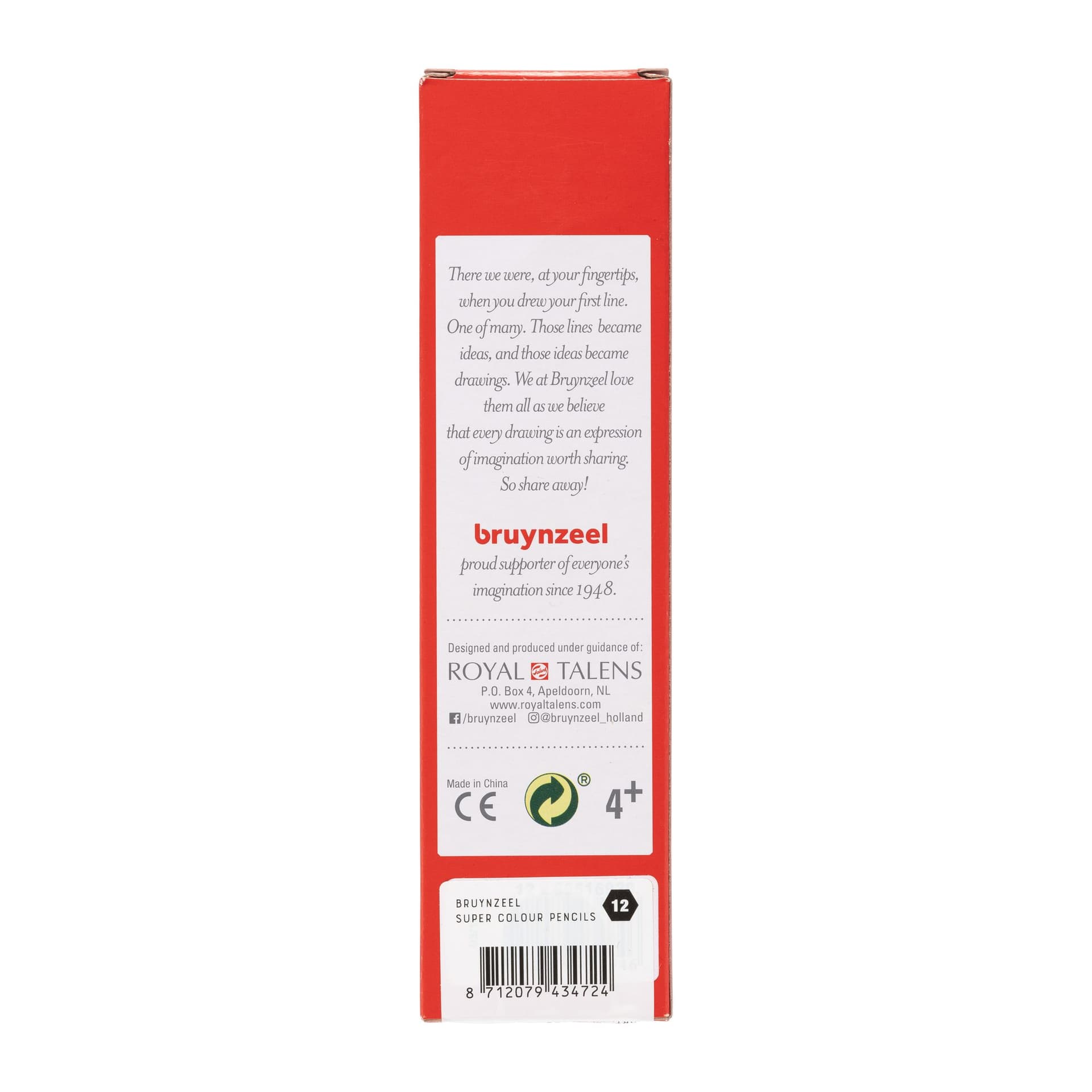 Kleurpotlood Bruynzeel Super 920 geel 3