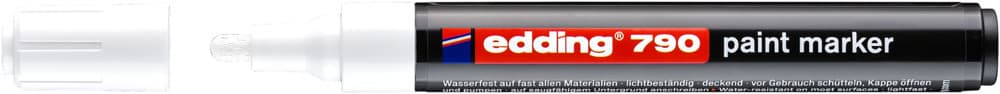 Paintmarker edding 790 op alcoholbasis 2-3mm wit