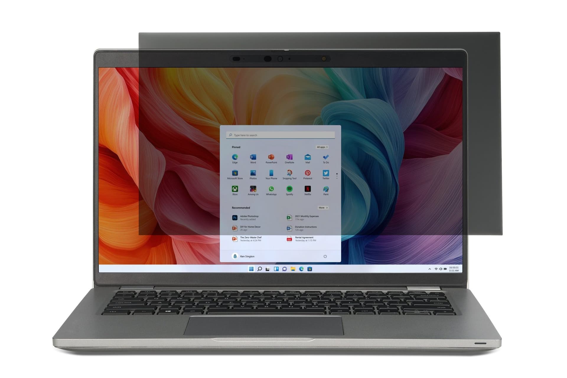 Privacyfilter Kensington High Clarity voor 15.6'' laptops 16:9 2