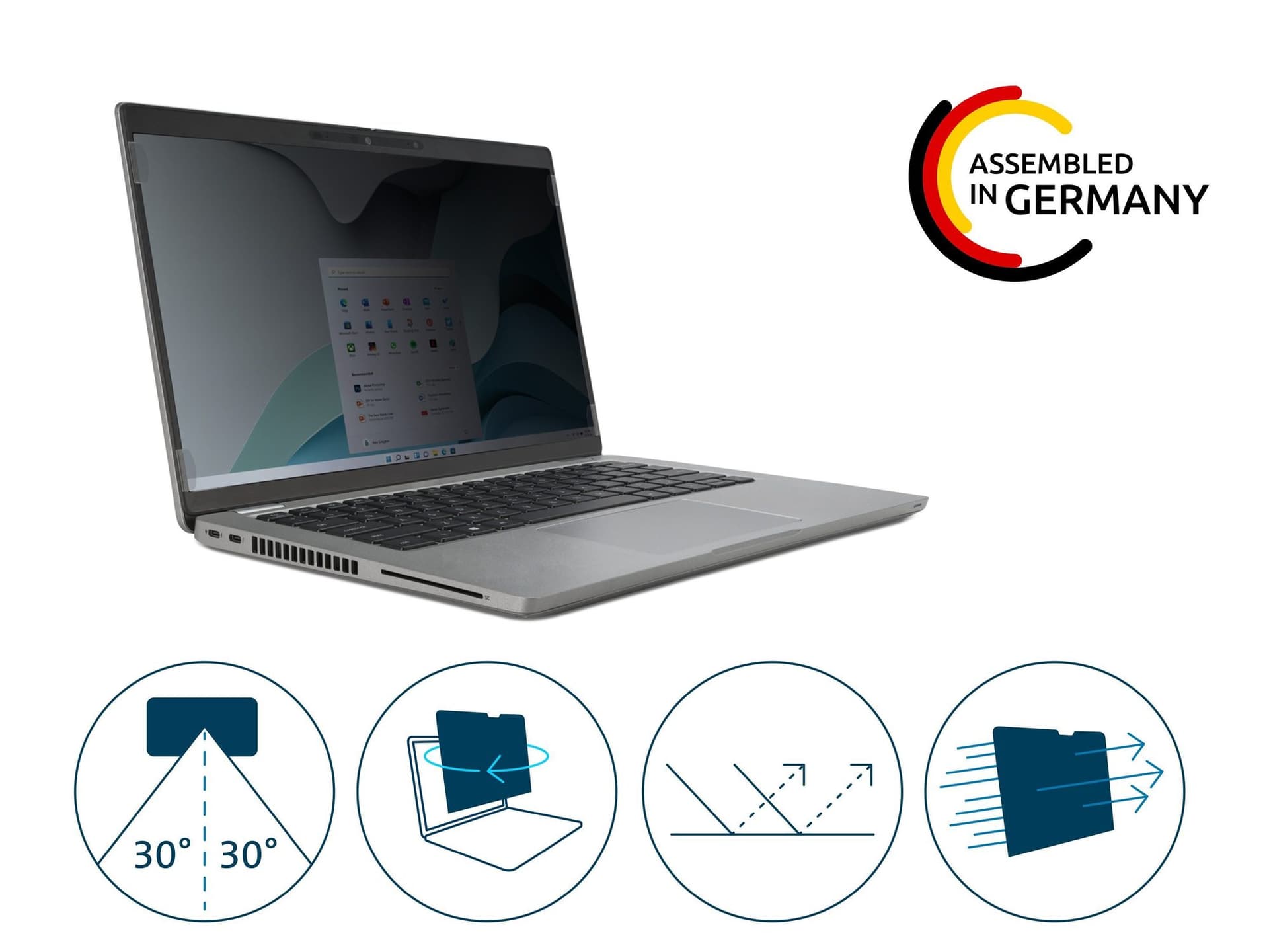 Privacyfilter Kensington EQ voor 14'' laptops 16:9 3