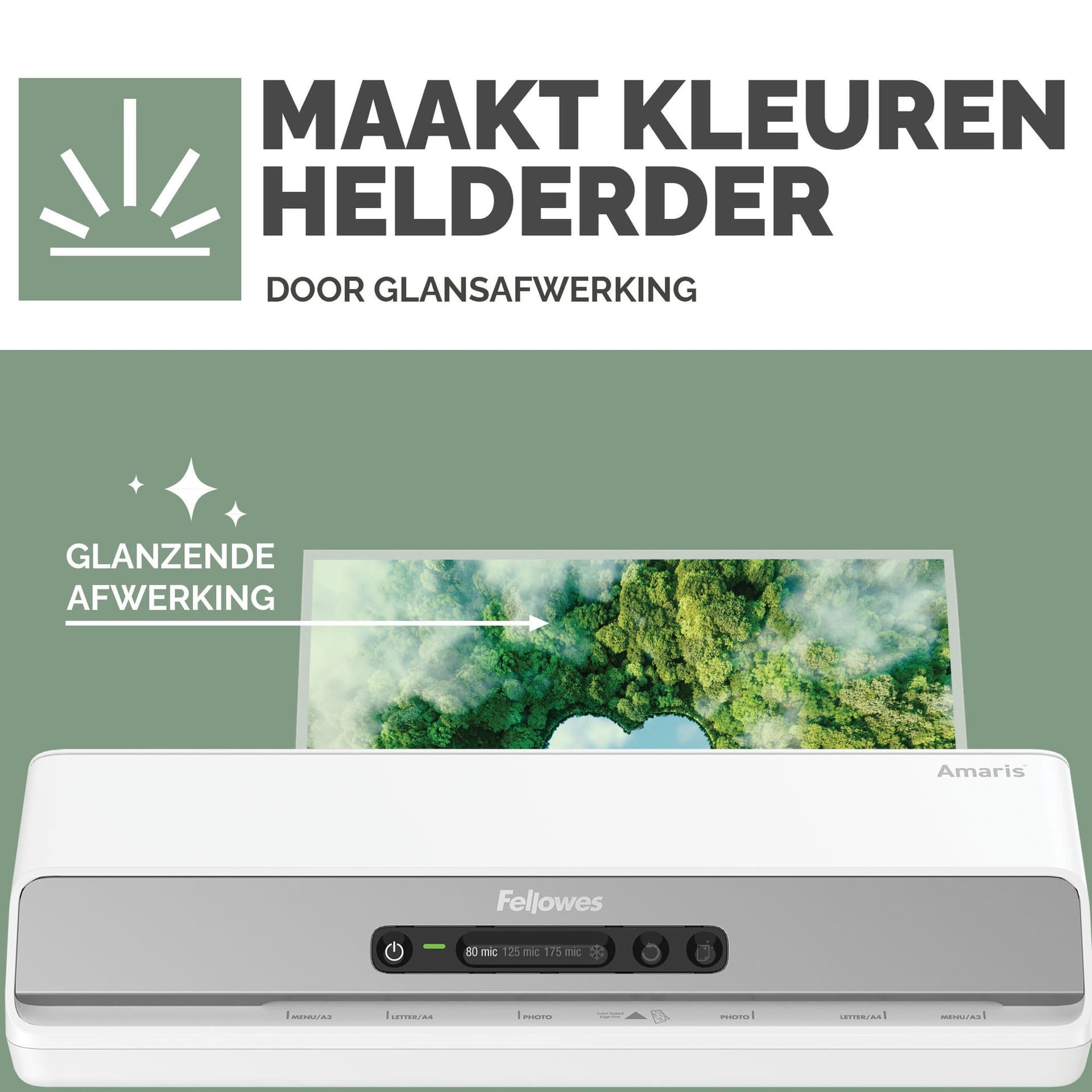 Lamineerhoes Fellowes A6 light 50% gerecycled glans 100stuks 4
