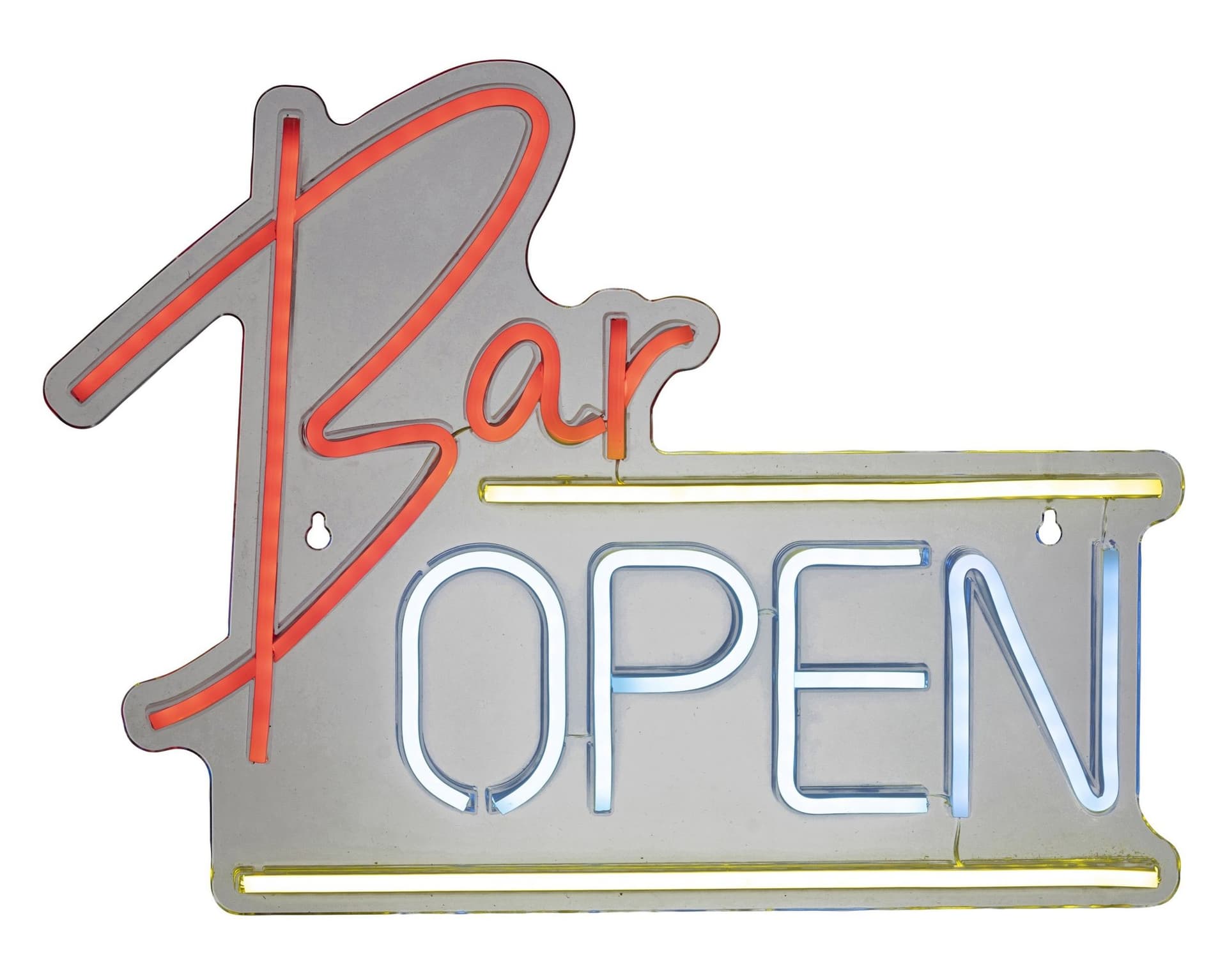 Ledbord Lumineo indoor USB neon Bar Open 2