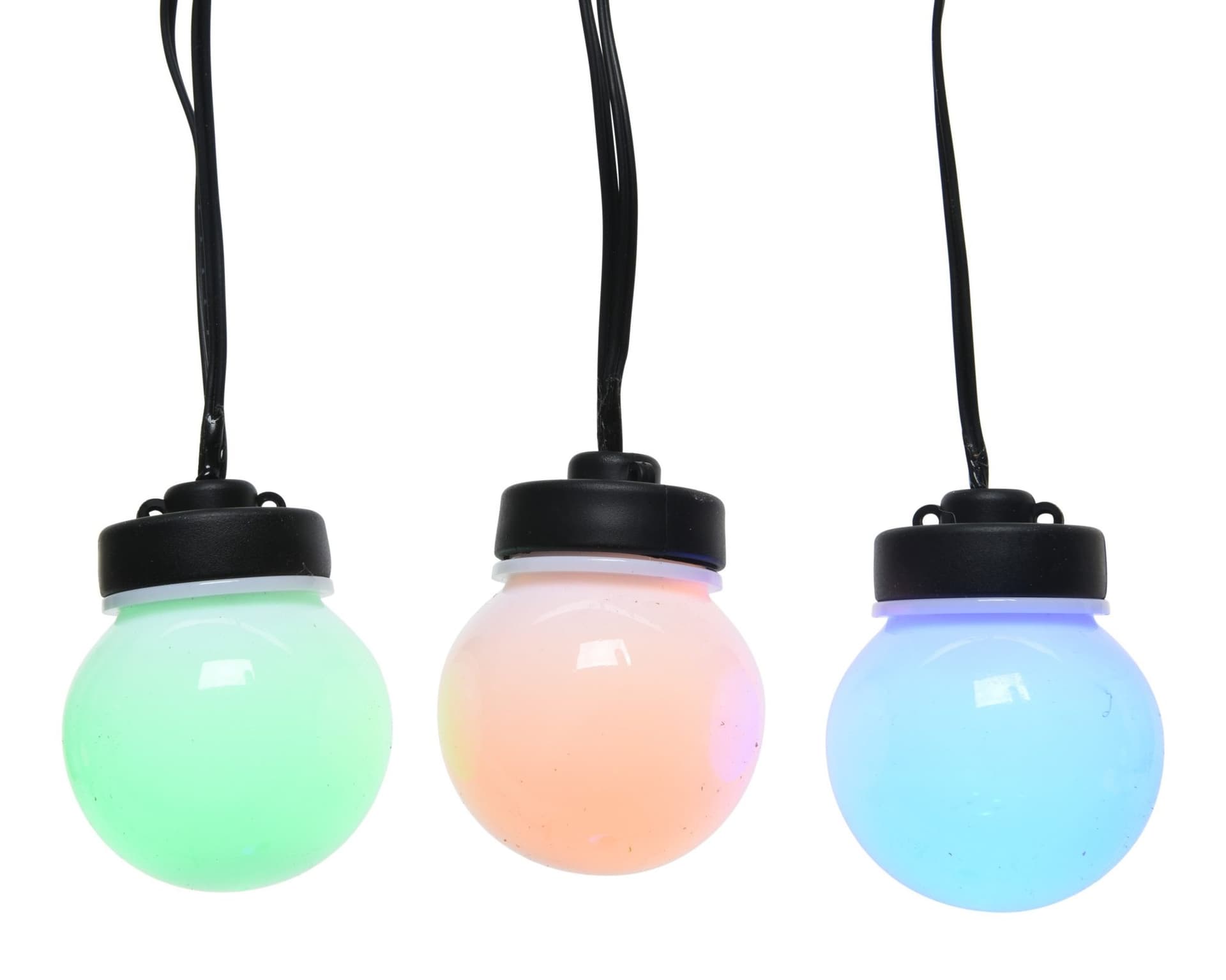 Partylight Lumineo led outdoor 20 bollen 950cm assorti 2