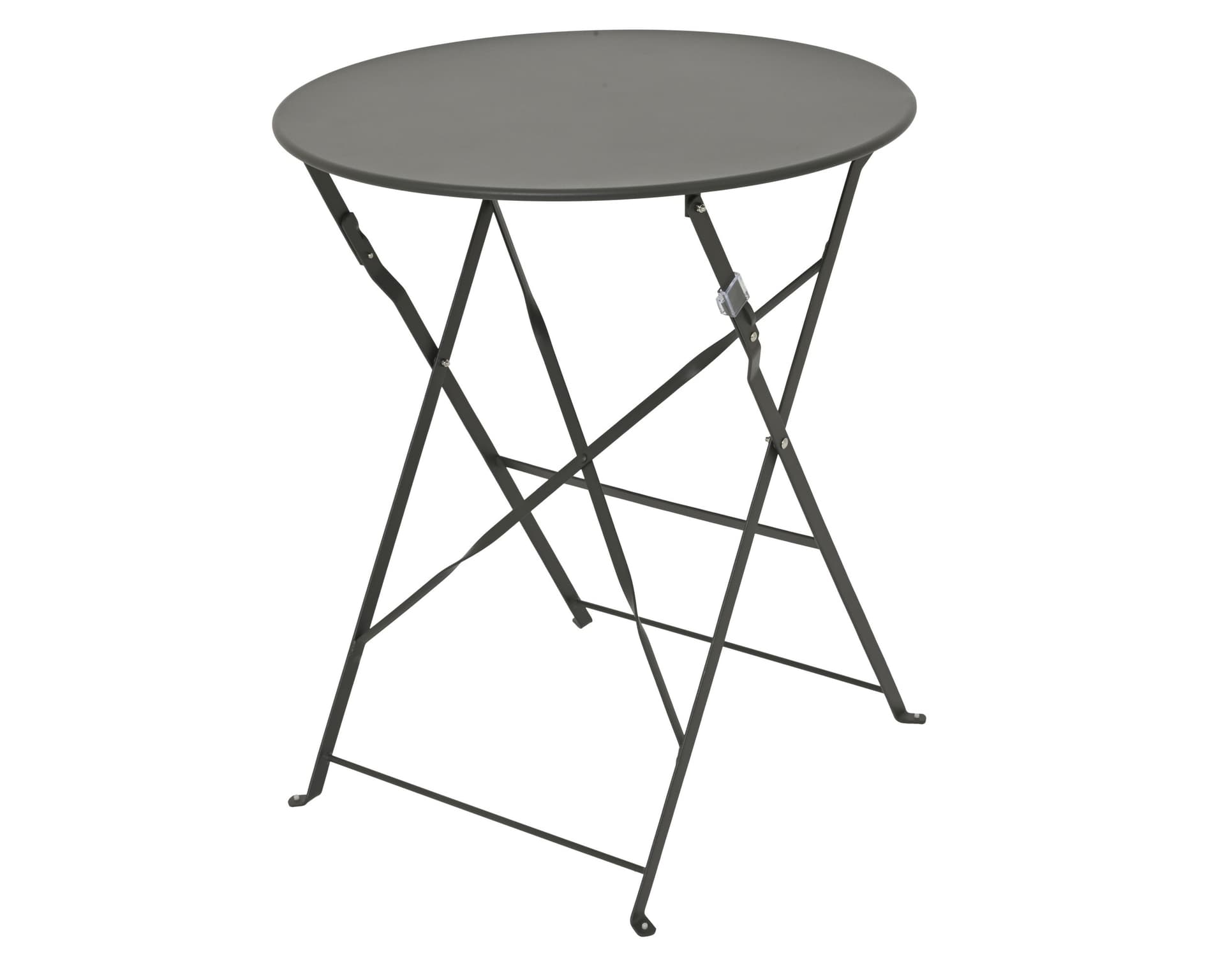 Bistroset staal 3-delig antraciet 2