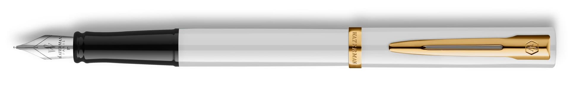 Vulpen Waterman Allure Impression white GT medium