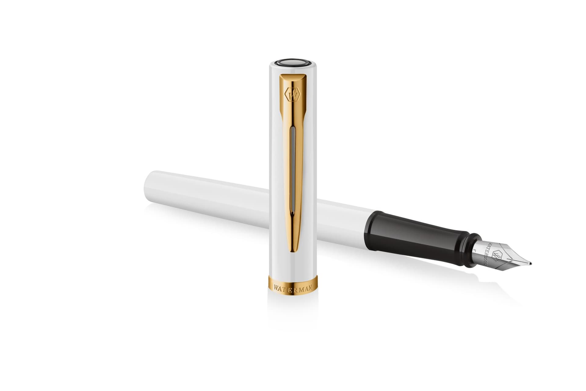 Vulpen Waterman Allure Impression white GT medium 3