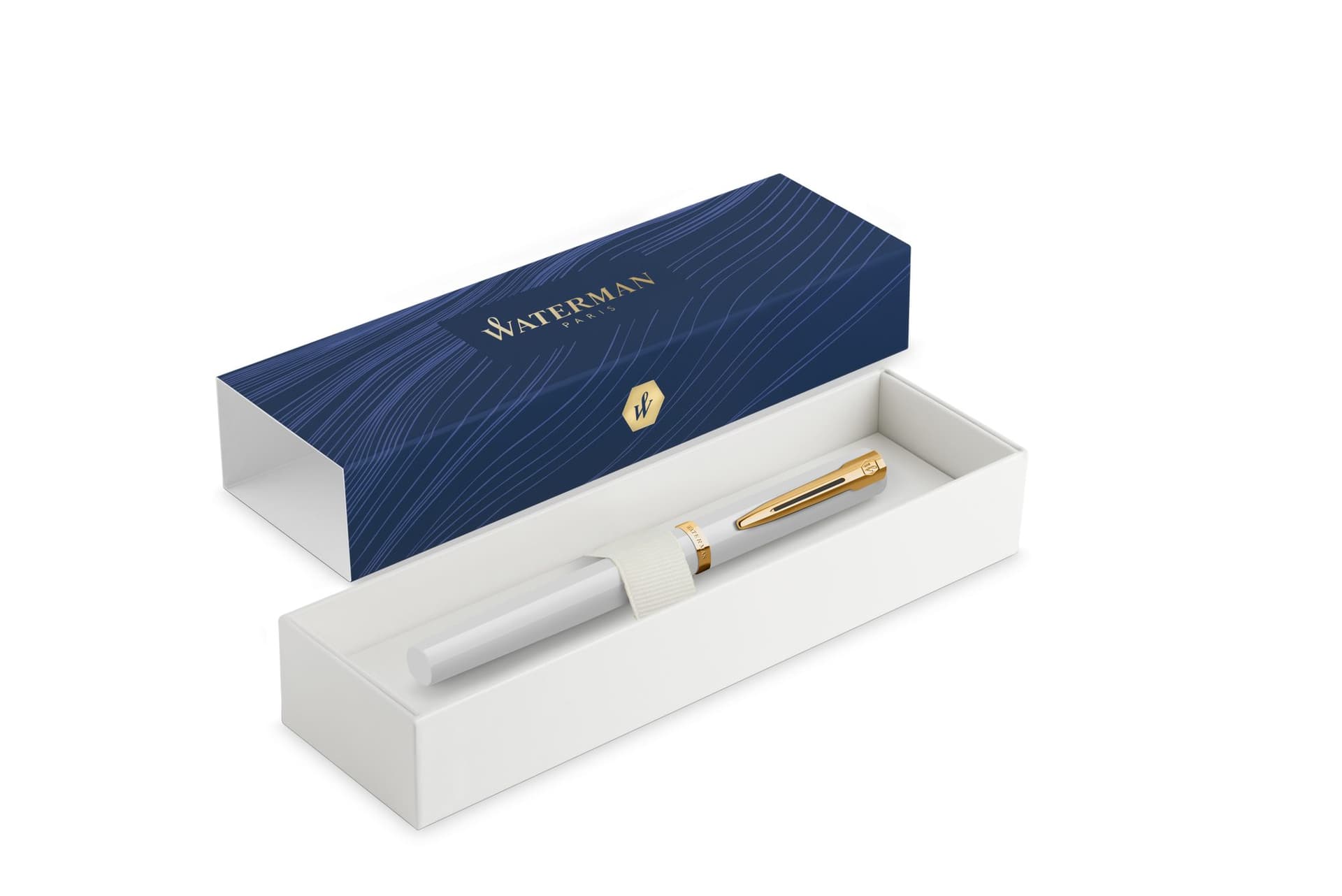 Vulpen Waterman Allure Impression white GT medium 2