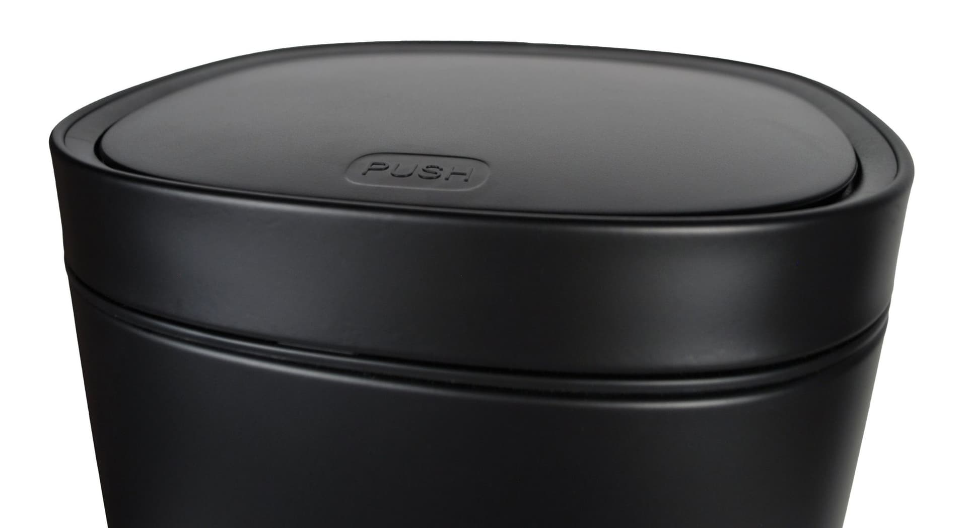Afvalbak Desq Touch 50 liter RVS zwart 2