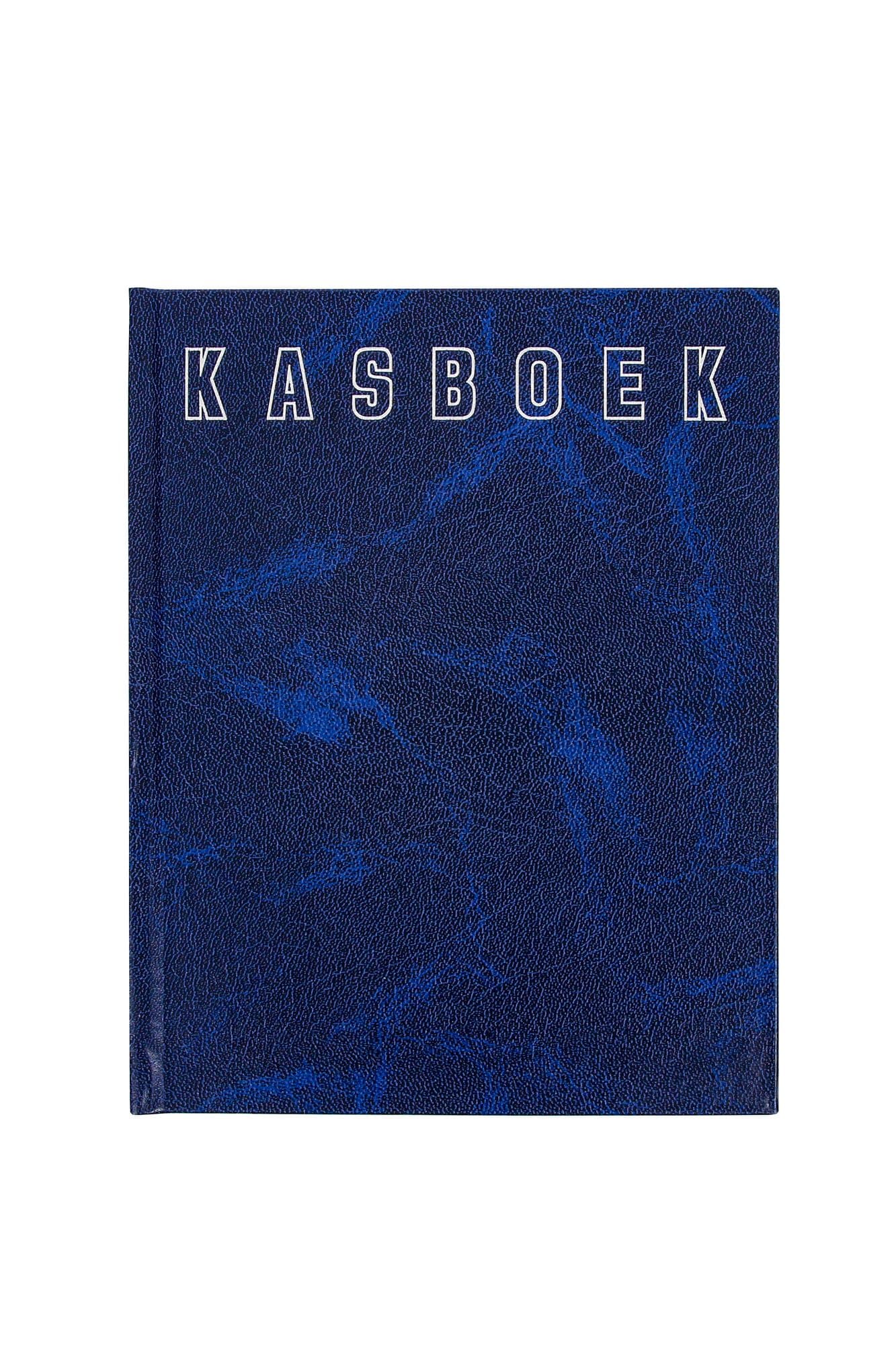 Kasboek Quantore 165x210mm 192blz 1 kolom blauw