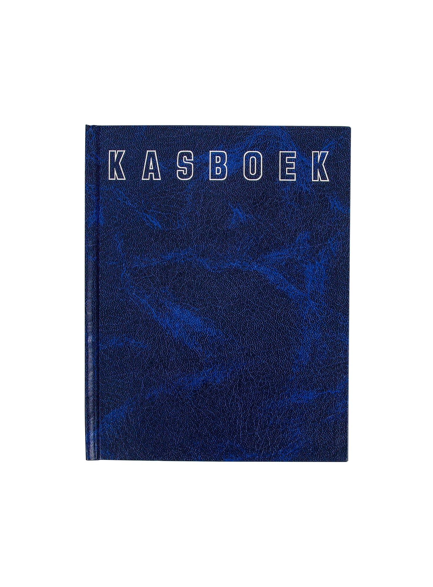 Kasboek Quantore 165x210mm 96blz 2 kolommen blauw