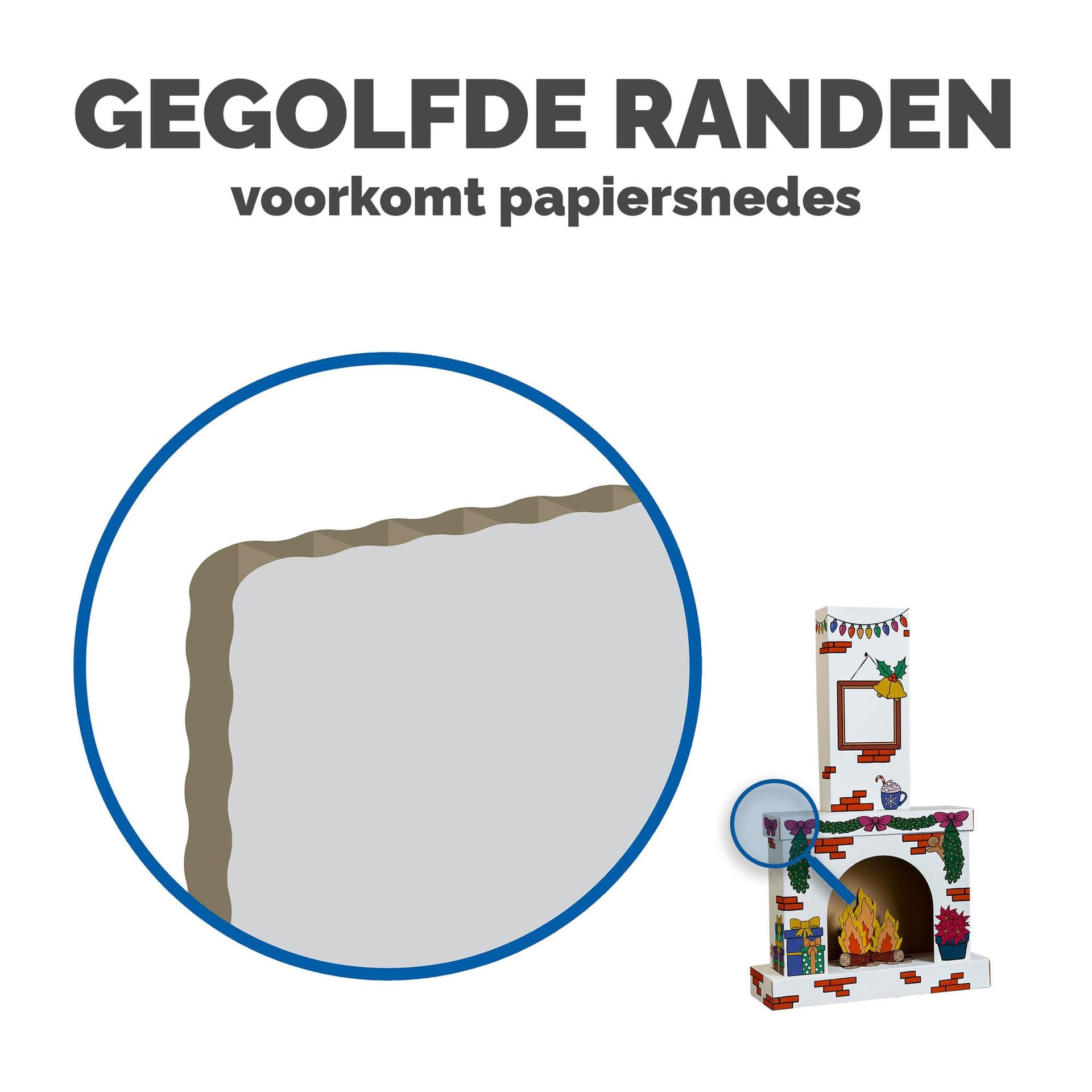Kartonnen Openhaard XL Bankers Box Play inkleurbaar 3