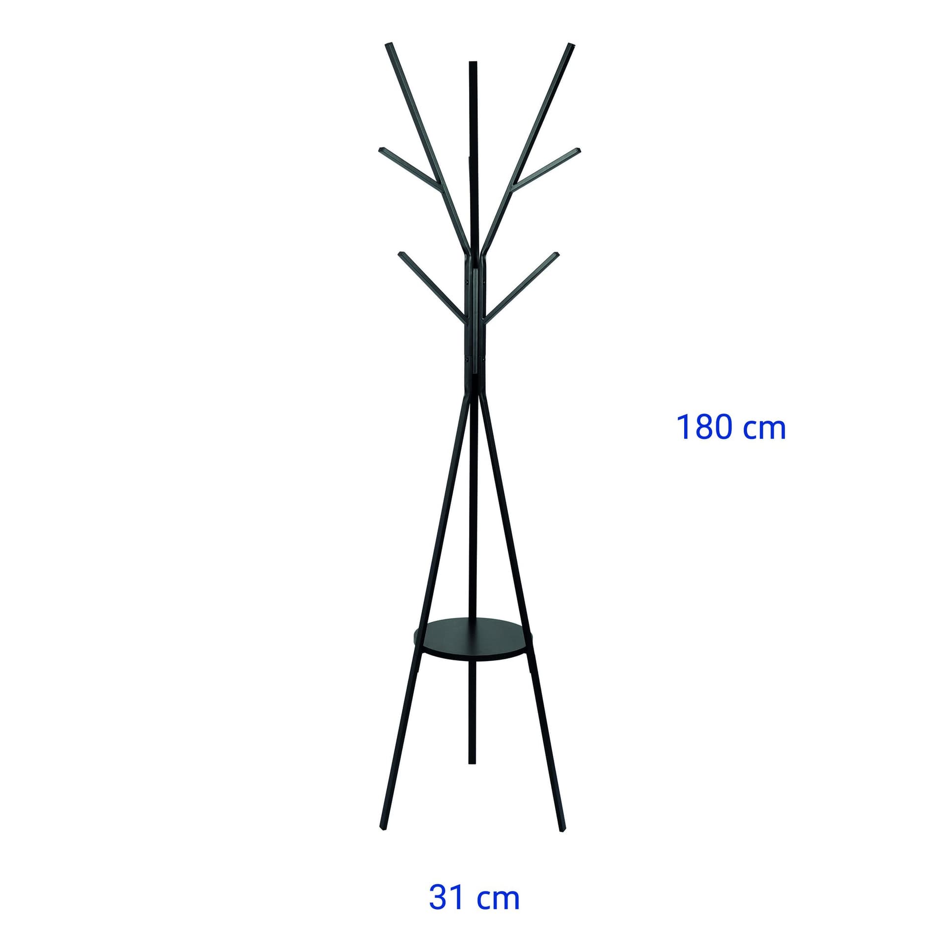 Kapstok MAUL Avalon staand 180cm zwart 3