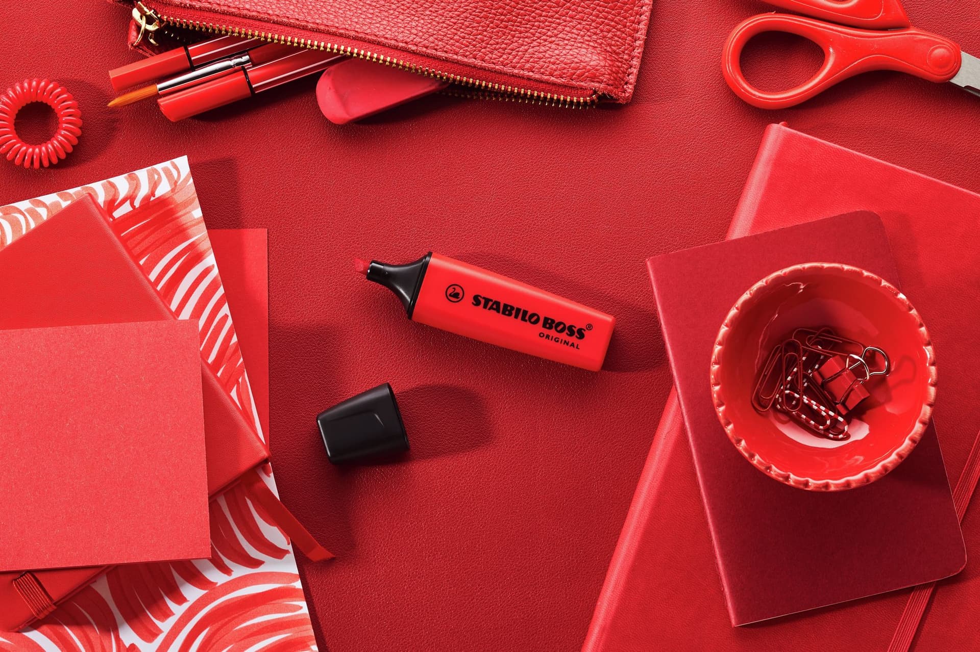 Markeerstift STABILO Boss 70/48 echt rood 3