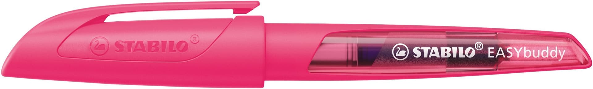Vulpen STABILO Easybuddy medium neon roze blister à 1 stuk 2