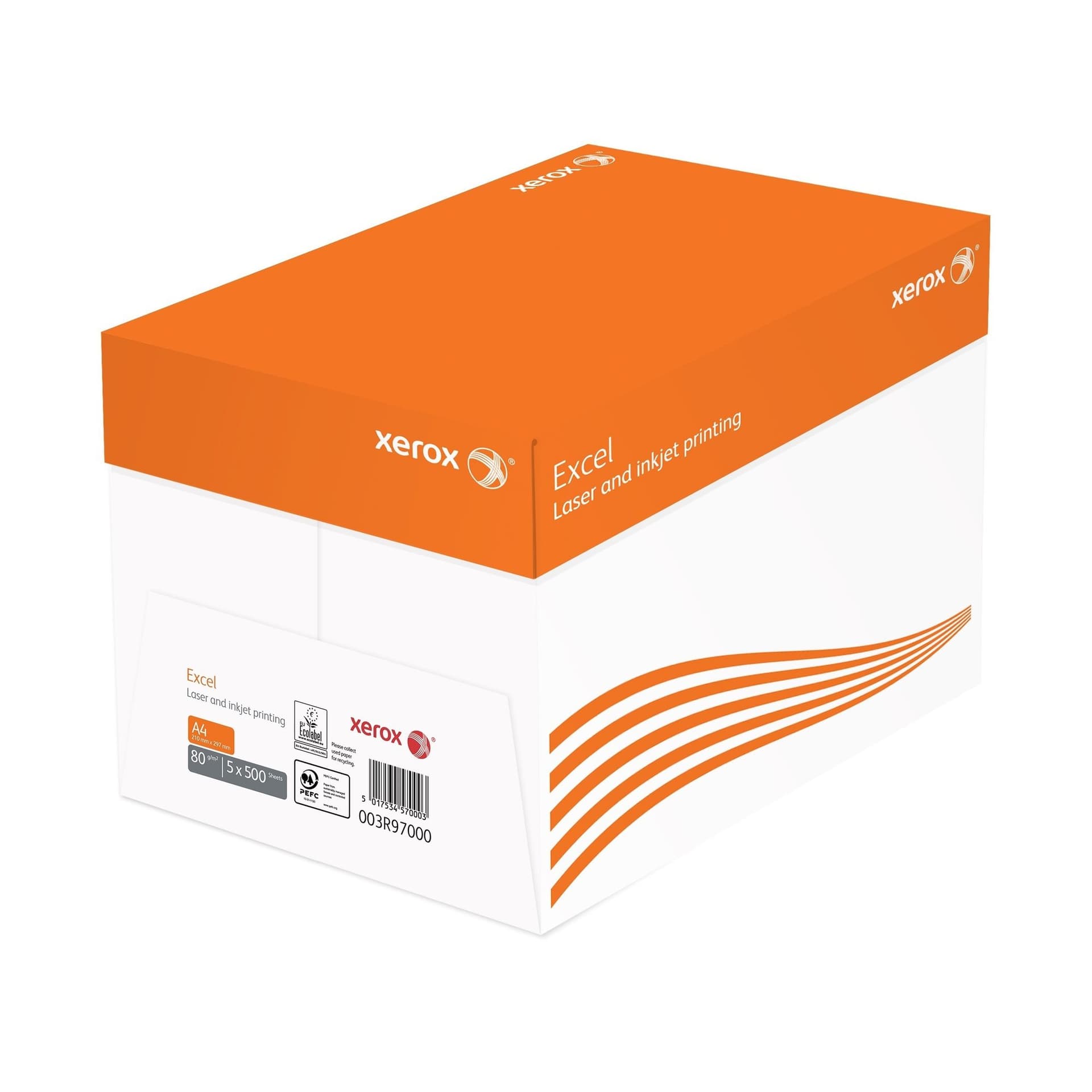 Kopieerpapier Xerox Excel A4 80gr wit 500 vel 4