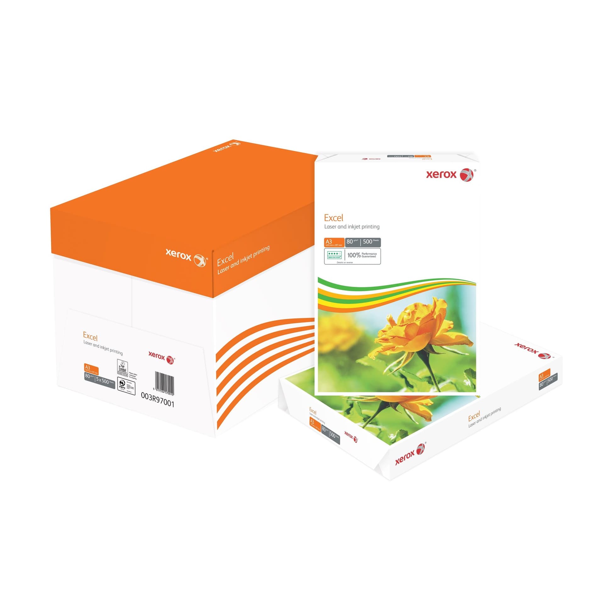 Kopieerpapier Xerox Excel A3 80gr wit 500 vel 3