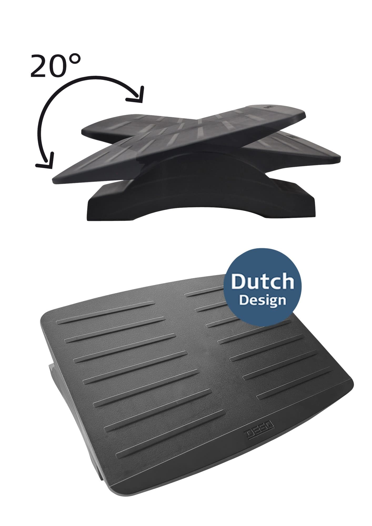 Voetensteun Desq kantelbaar zwart 4