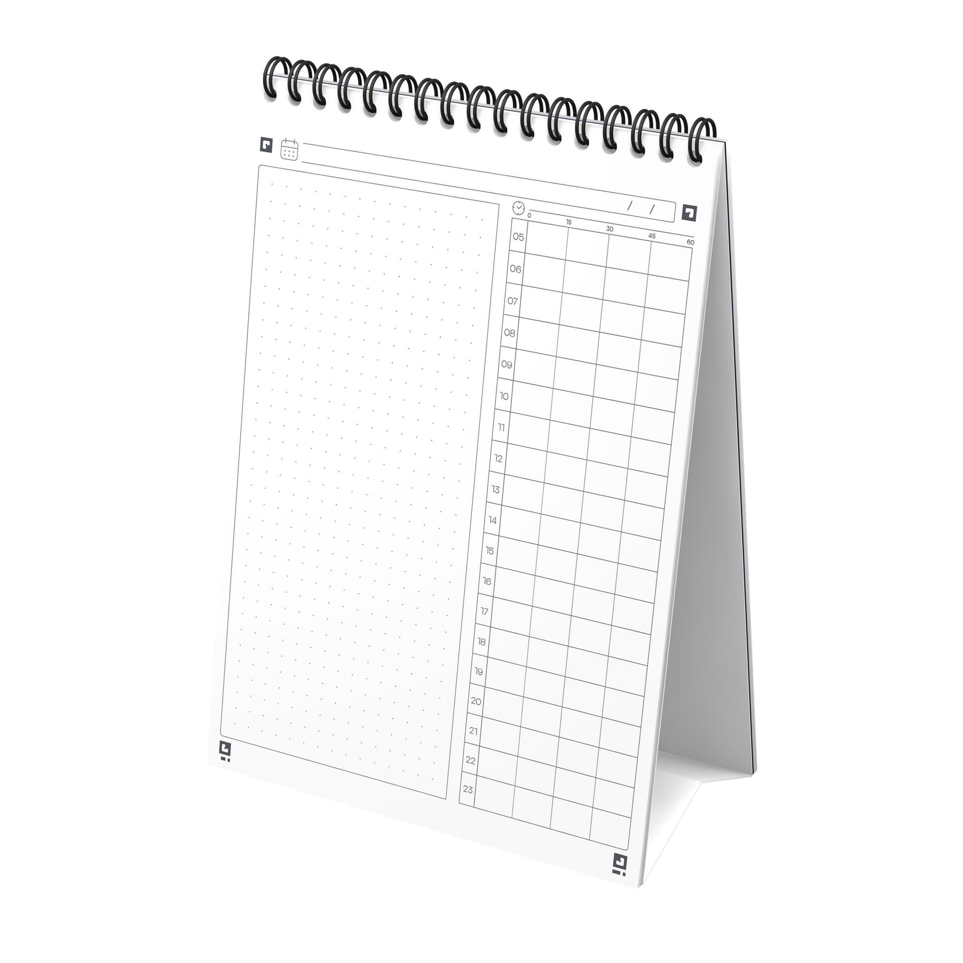 Task Manager Oxford dagplanner A5 70 vel blauw 4