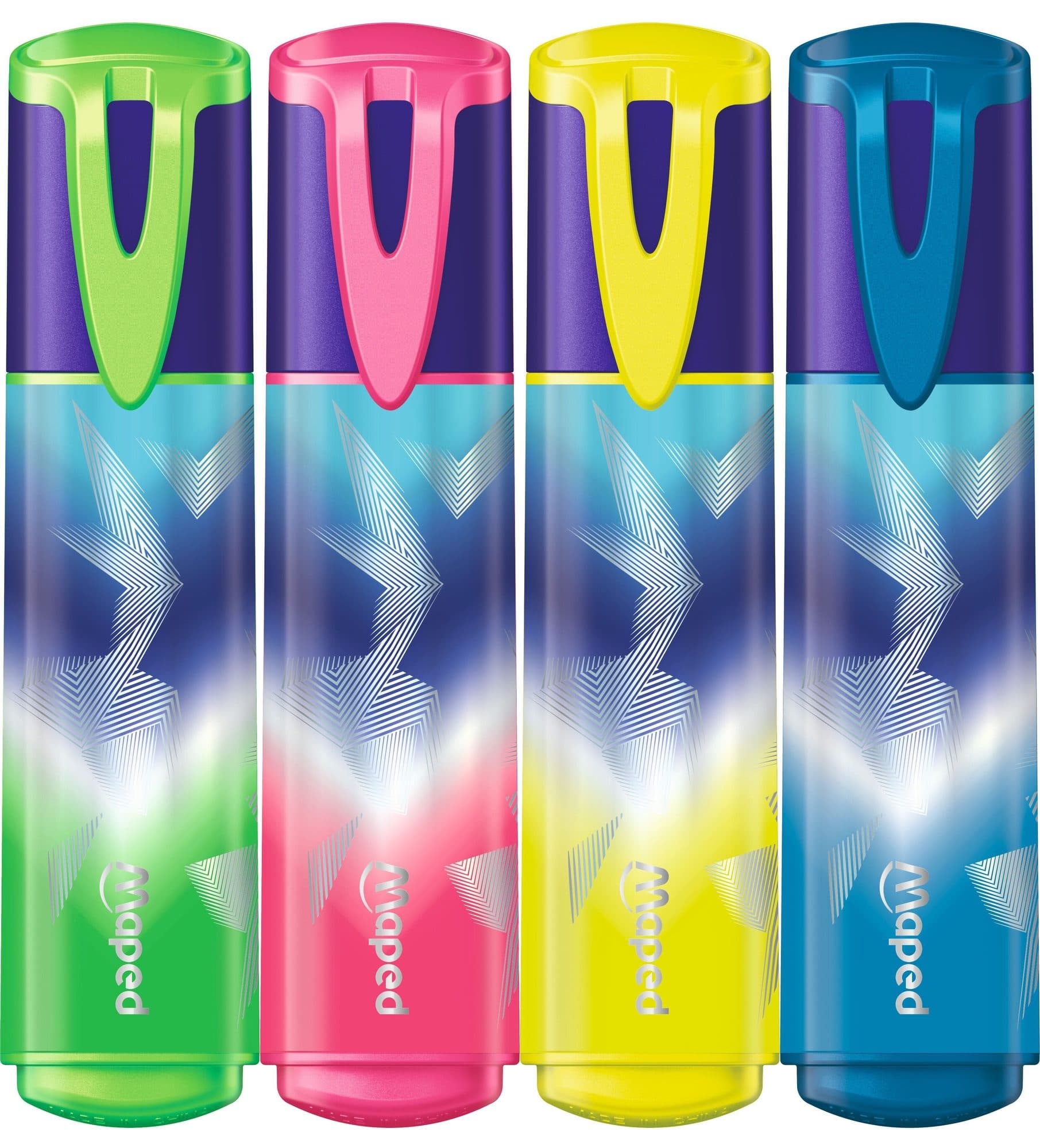 Markeerstift Maped Arctic Vibes set à 4 kleuren 2