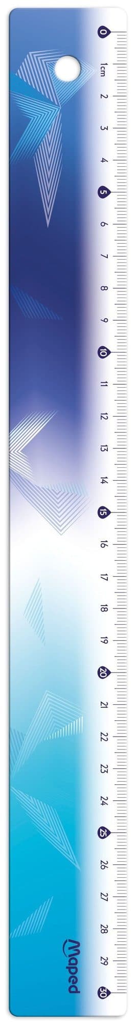 Liniaal Maped Arctic Vibes 30cm blauw 2