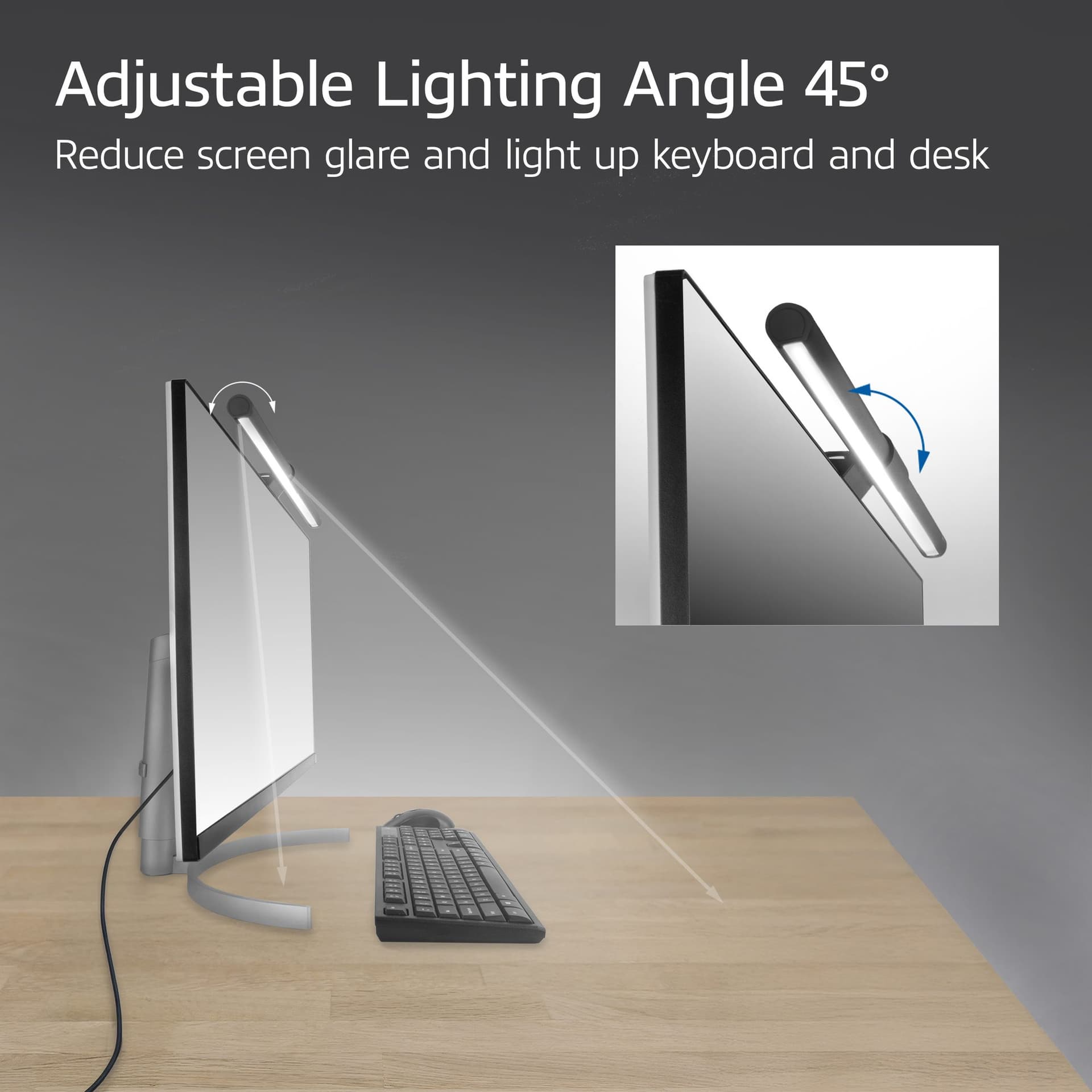 Monitorlamp ACT led dimbaar USB 5