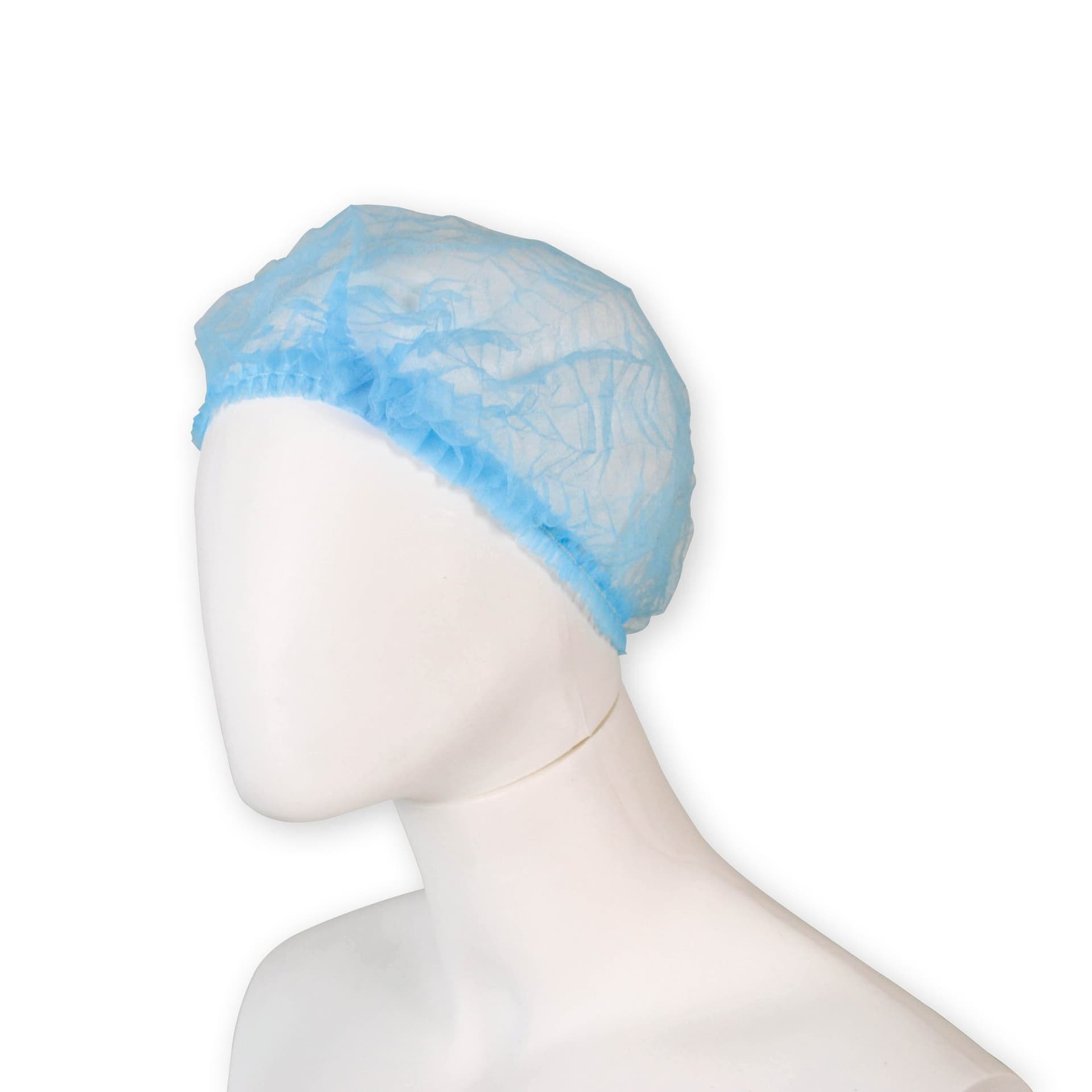 Haarnet Hynex clip non-woven blauw pp 100 stuks 2